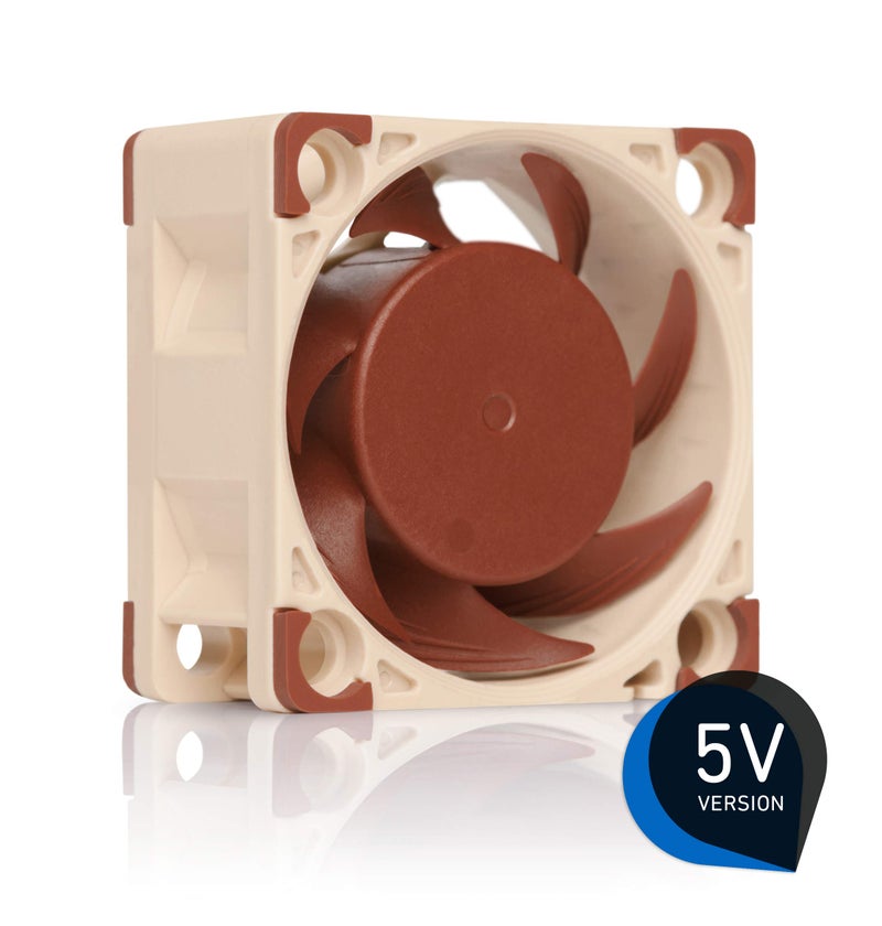 Noctua NF-A4x20 5V, Premium Quiet Fan, 3-Pin, 5V Version (40x20mm, Brown) - Image 2